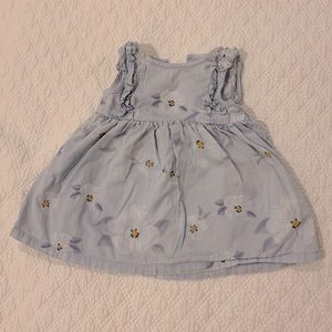 4/$20 Baby Blue Baby Girl Dress 6 months